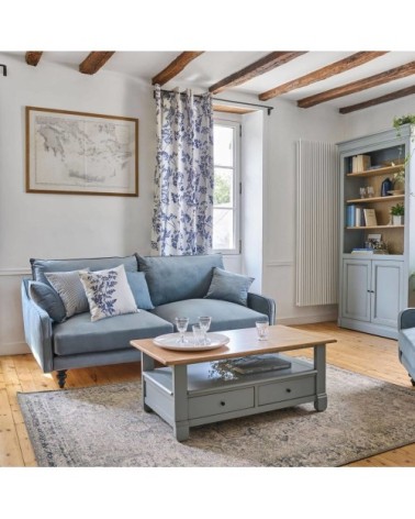 Tapis en laine gris beige 170 x 240 cm