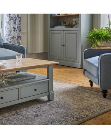 Tapis en laine gris beige 170 x 240 cm
