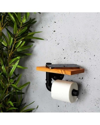 Dérouleur papier wc tablette intégrée indus
