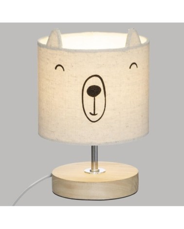 Lampe abat-jour ourson