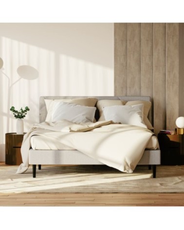 Ensemble lit matelas mémoire de forme ressorts 140x190