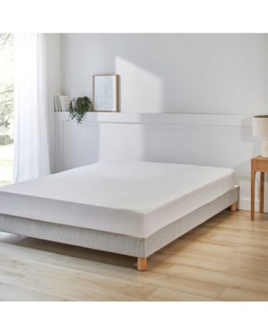 Protège matelas imperméable en coton bonnet 40 160 x 200 cm