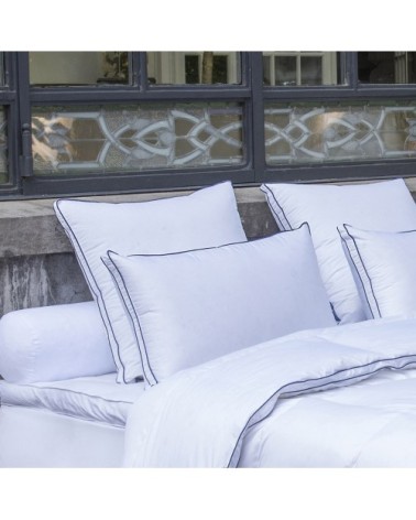 Oreiller TRIANON - 50% duvet de canard blanc - Medium 65x65 cm - Droua