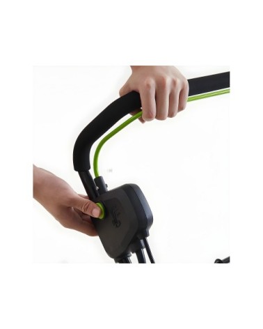 Tondeuse noir, vert