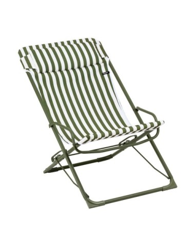 Chilienne jardin oscillant en acier vert l83xl60xh91