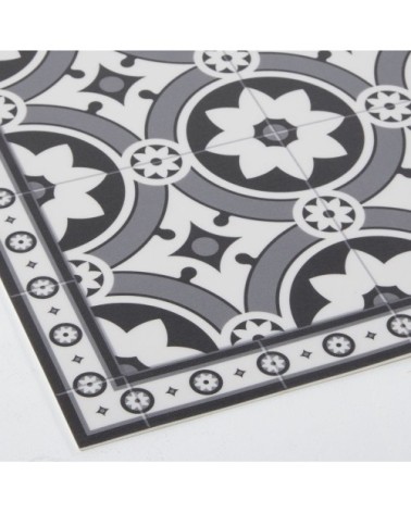 Tapis en vinyle motifs carreaux de ciment 50x80