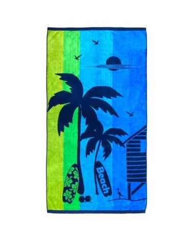 Serviette de plage - Milatos - 90x170cm - 400g/m²