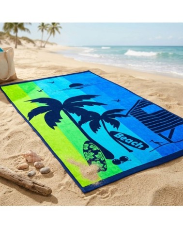 Serviette de plage - Milatos - 90x170cm - 400g/m²