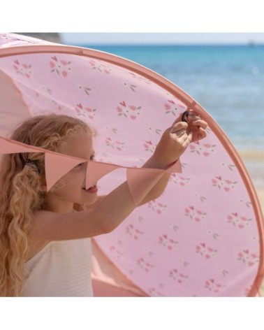 Tente de Plage Enfants Pliante Polyester Vert