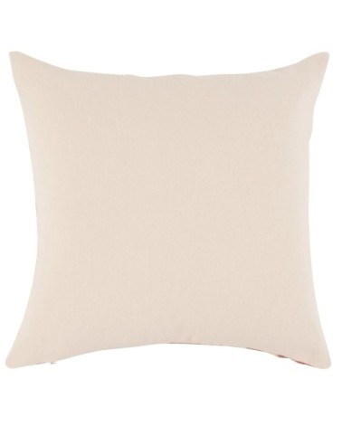 Housse de coussin beige, rose, écrue et dorée, 40x40