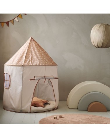 Tente de jeu en polyester beige