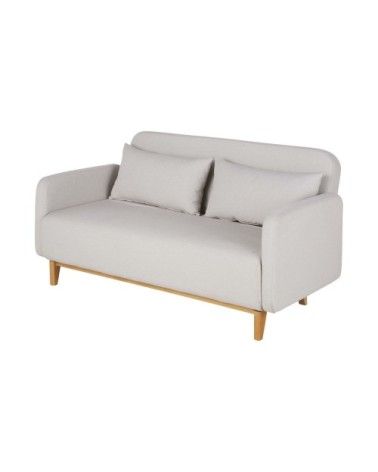 Canapé clic-clac 2/3 places beige
