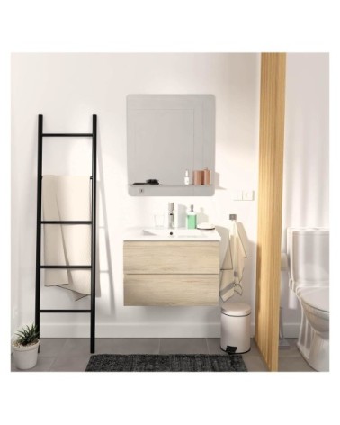 Meuble simple vasque 60cm + vasque