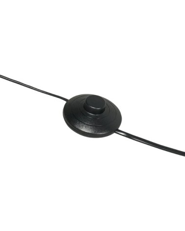 Lampadaire à arc en acier noir