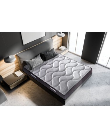 Matelas mousse sept zones confort athèrmique 140X200