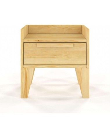 Table de chevet 1 tiroir en pin massif clair
