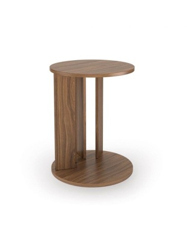 Table d'appoint noyer H64