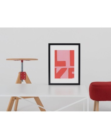 Table basse rectangulaire en métal blanc l100cm