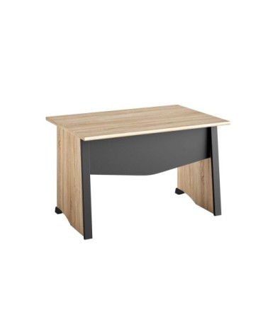 Bureau effet bois largeur 120 cm