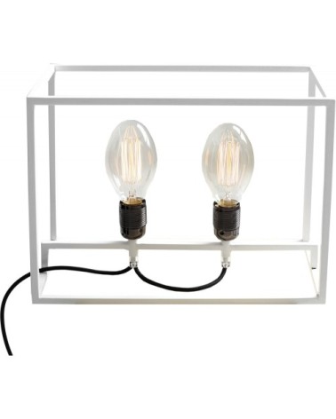 Lampe de table blanche
