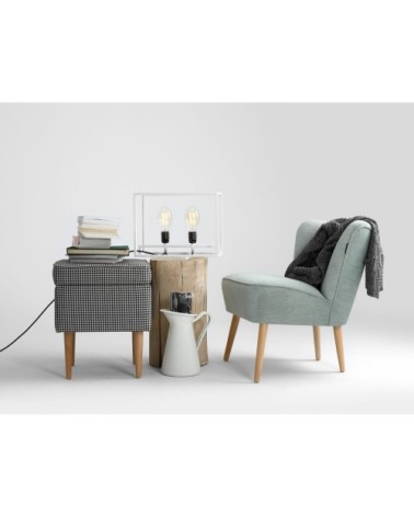 Lampe de table blanche