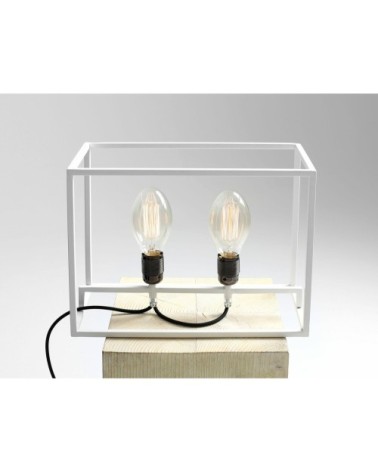 Lampe de table blanche