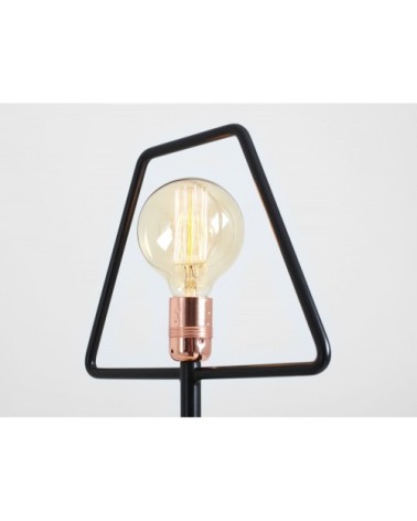 Lampe de table noire