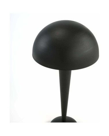 Lampe de table noire