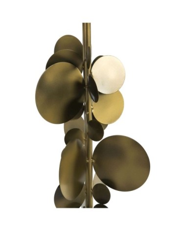 Lampe de table design couleur dorée