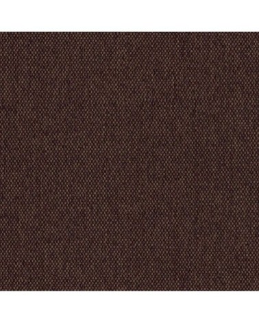 Canapé tissu 2 places marron h45cm