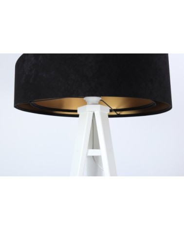 Lampadaire blanc h145