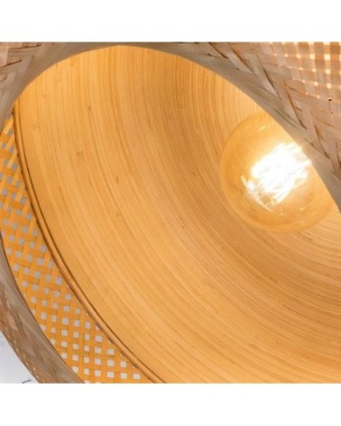 Suspension bambou naturel D60/H33cm