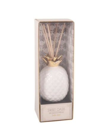 Diffuseur ananas blanc parfum sable doré 100ML