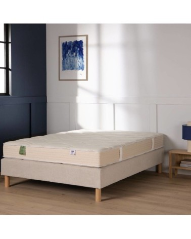 Matelas latex 20 cm ferme accueil moelleux 140 x 200 cm