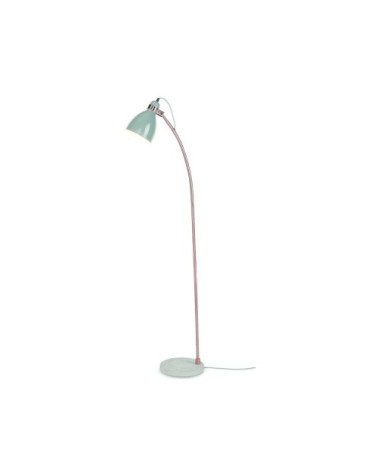 Lampadaire vintage gris H144cm