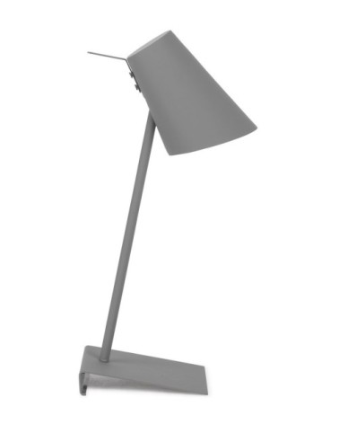 Lampe de table grise H54cm