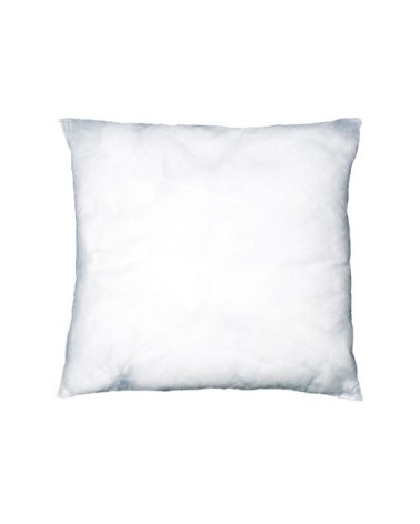 Coussin de garnissage en coloris blanc polyester blanc 60 x 60