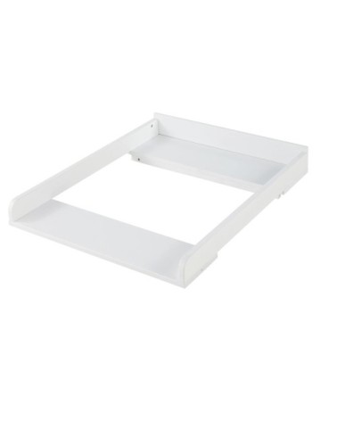 Plan à langer pour commode blanc