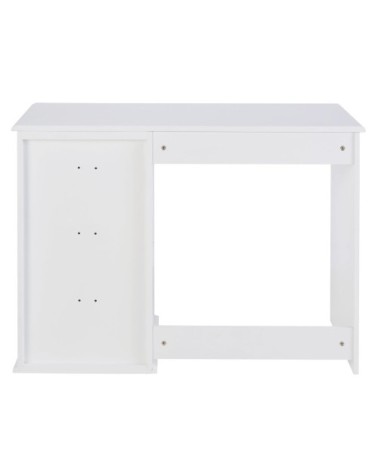 Bureau 4 tiroirs blanc