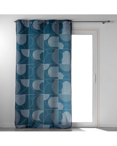 Rideau bleu 140x260cm