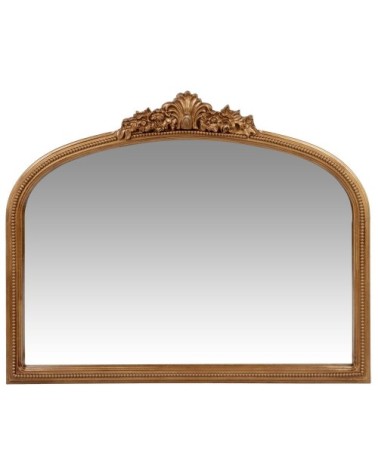Miroir à moulures dorées, 70x55 cm