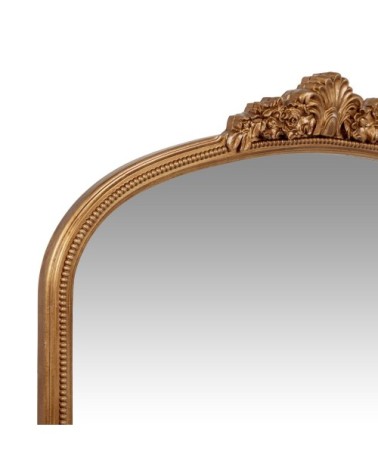 Miroir à moulures dorées, 70x55 cm