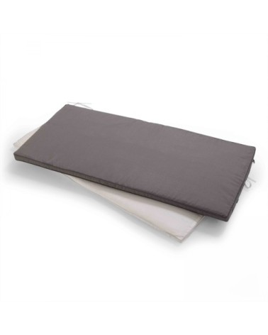 Coussin pour canapé polyester gris