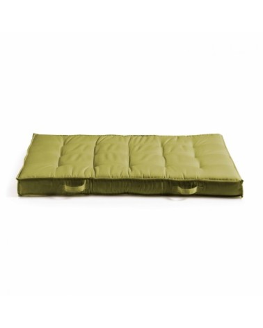 Coussins pour palette matelassés vert