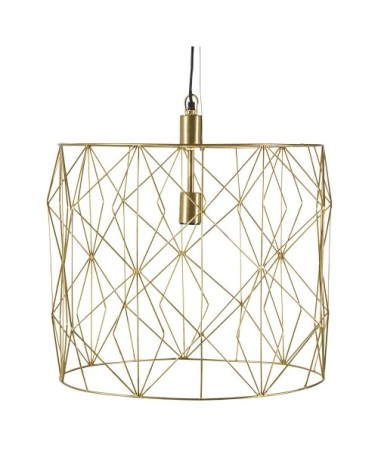 Suspension filaire dorée