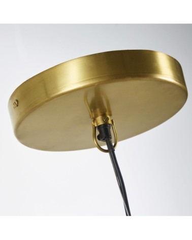 Suspension filaire dorée