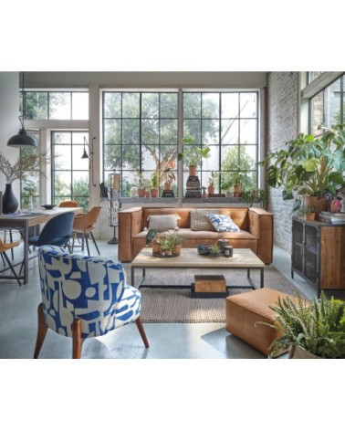 Suspension industrielle en métal noir