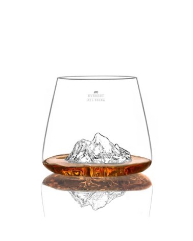 Set de 2 verres à spiritueux Mont Blanc & Everest