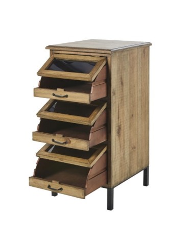 Petit meuble de rangement 3 tiroirs