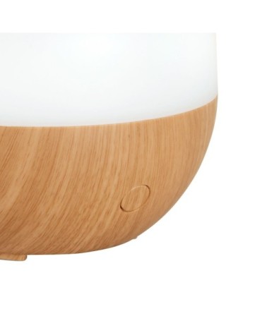 Diffuseur d'huiles essentielles blanc et imitation bois
